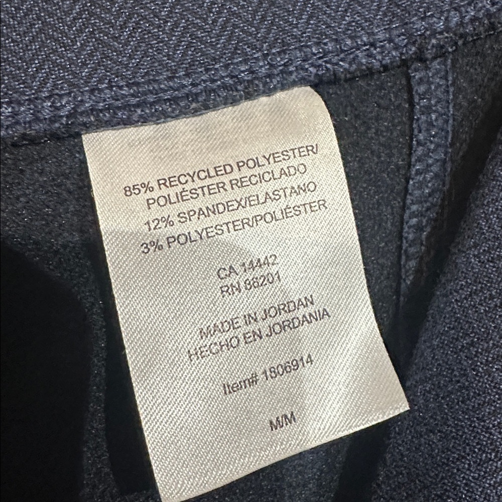 Mondetta Dark Blue pants lined - Picture 4 of 8
